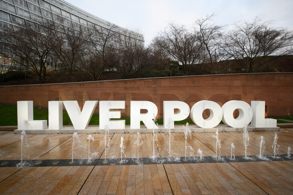 a liverpool sign