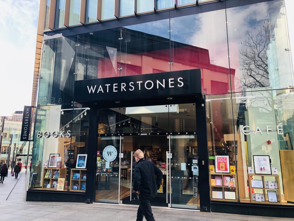 the front of waterstones