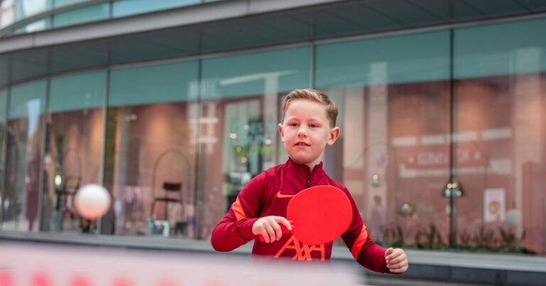 Ping Table Tennis at Liverpool ONE