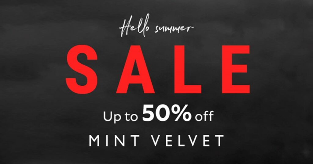 Mint Velvet Summer Sale