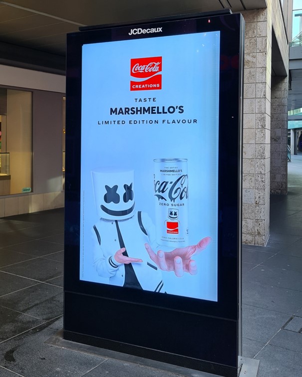 Digital Ambient Advertising Liverpool ONE 2
