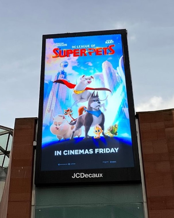 Digital Ambient Advertising Liverpool ONE 4