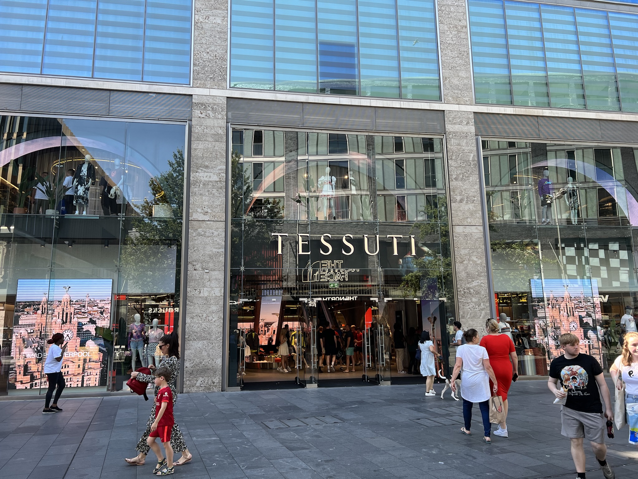 Tessuti opens flagship store at Liverpool ONE