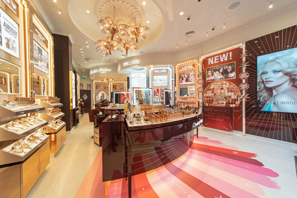 Charlotte Tilbury x Liverpool ONE - interior 1