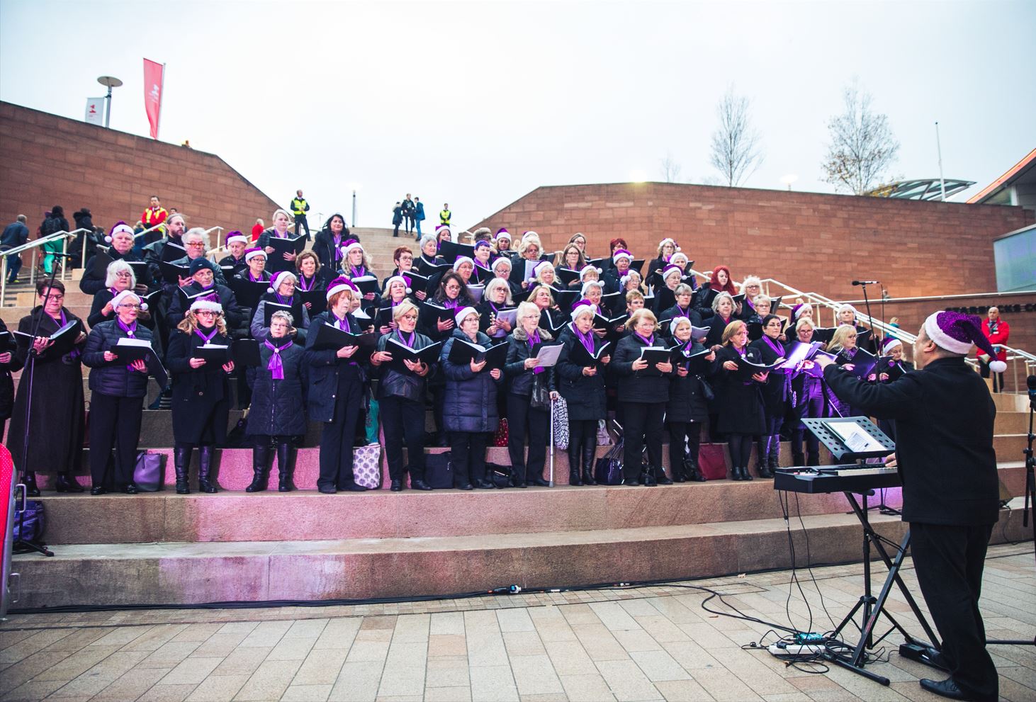 SingMe Merseyside Liverpool ONE Christmas Performance Web