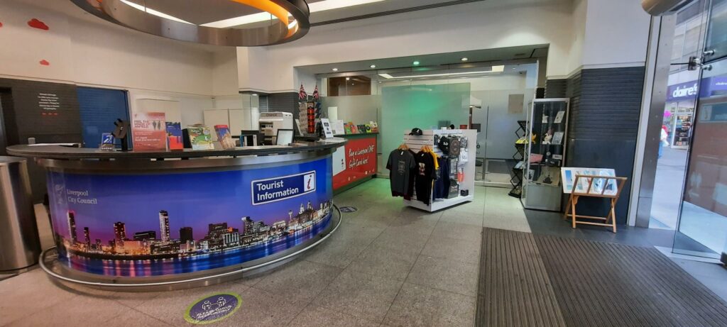 Tourist Information Centre at Liverpool ONE