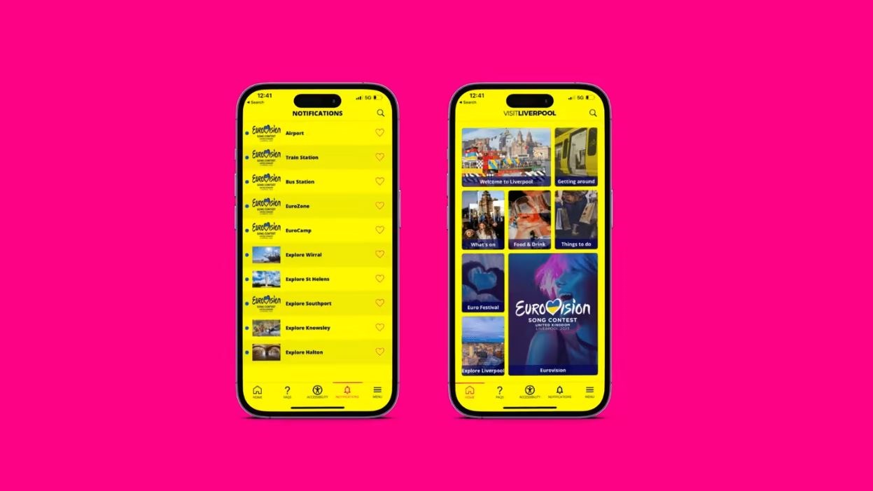 VisitLiverpool app has arrived for Eurovision
