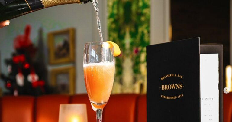 browns festive drinks