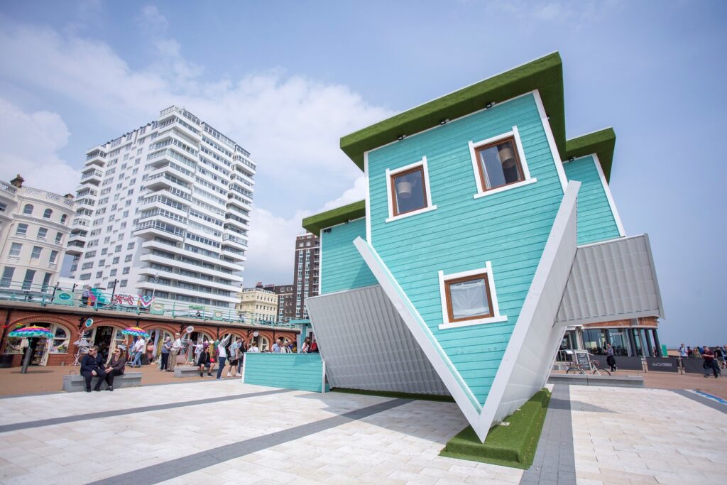 Upside Down House opens Monday 27 May - Liverpool ONE