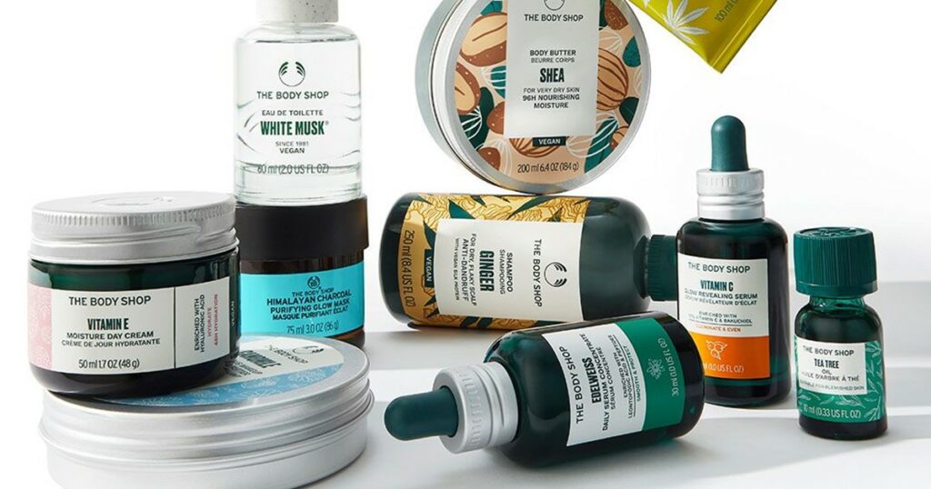 The Body Shop 20% off