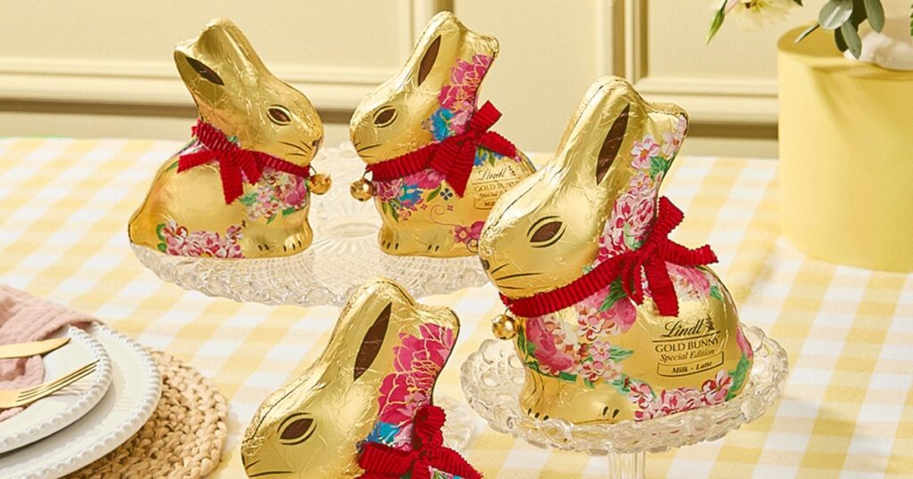LINDT gold bunny
