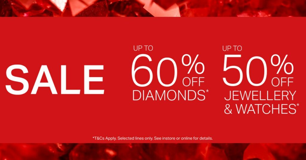 Sale Ernest Jones