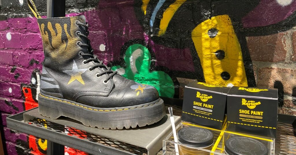 Free customisation at Dr Martens
