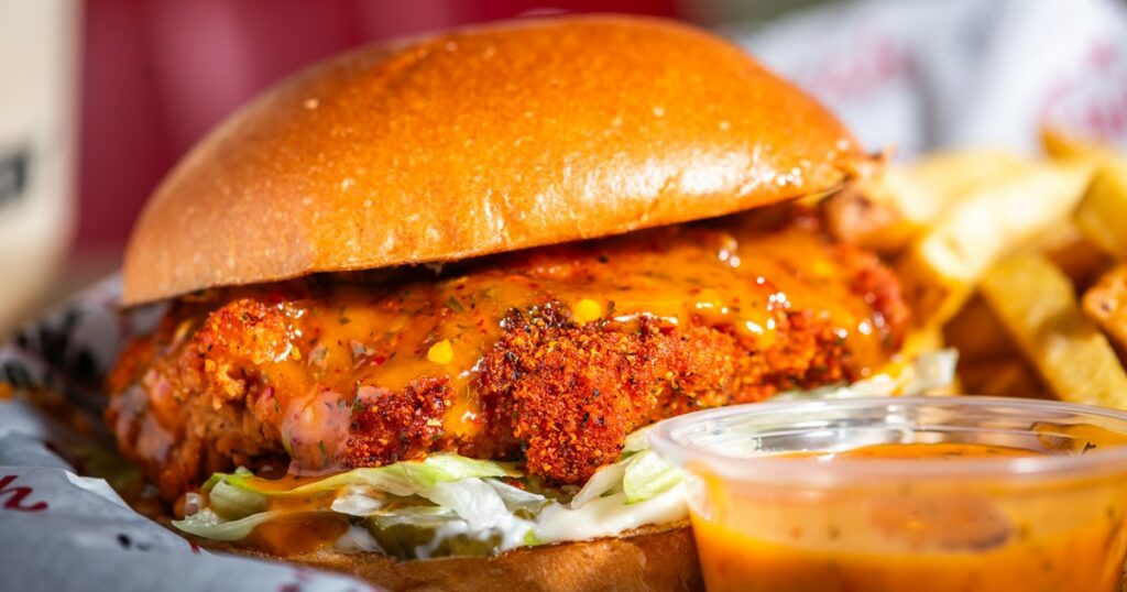 Slim Chickens Jurrasic Burger