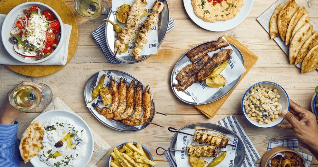The Real Greek new menu
