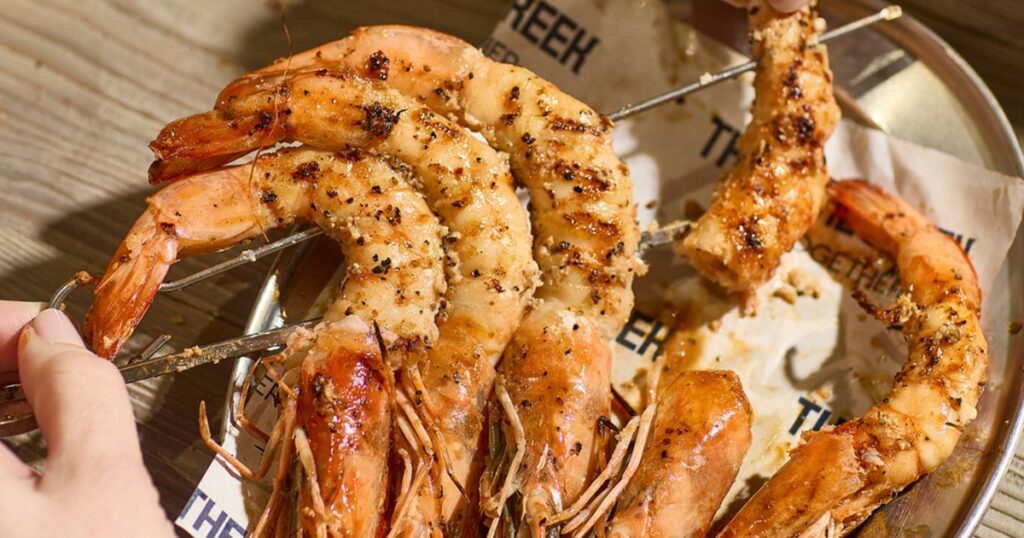 The Real Greek Prawns