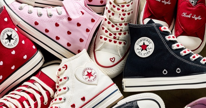 converse valentine's kids