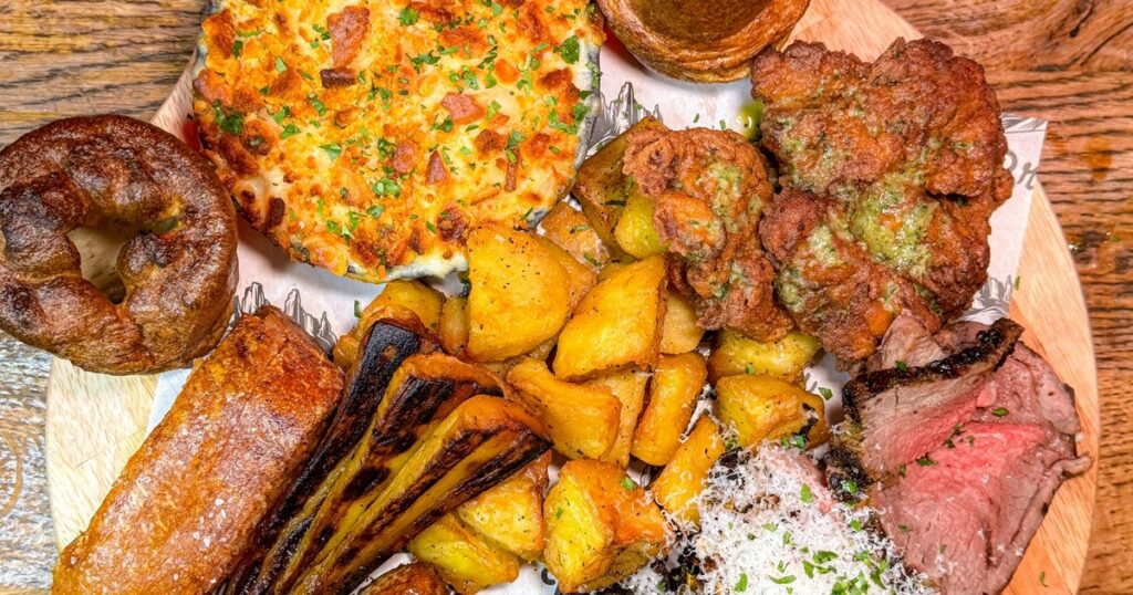 Win a Sunday Roast Sharing Platter at Brewski