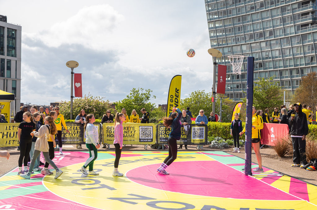 Liverpool ONE Netball Day