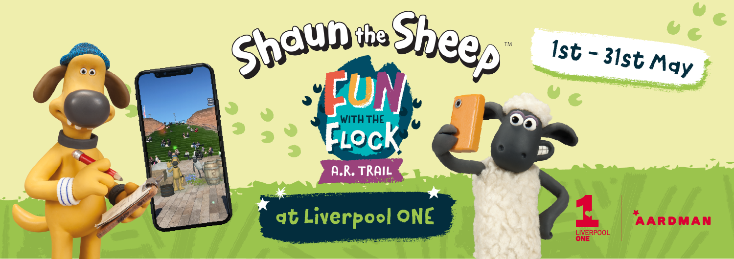 Shaun the Sheep Liverpool ONE
