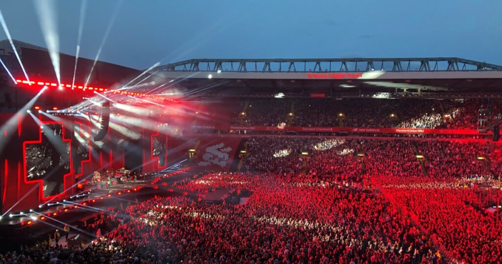 Win VIP tickets to an Anfield Concert