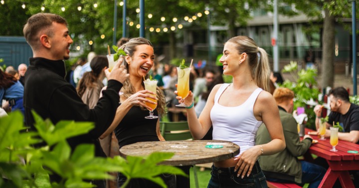 flight club terrace drinks