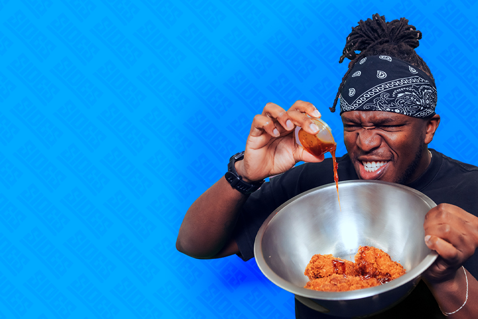 Sides Wing Eating Challenge