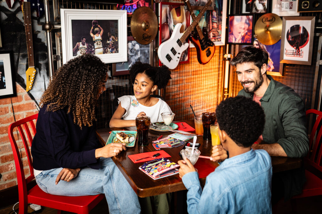 Kids eat free at TGI Fridays